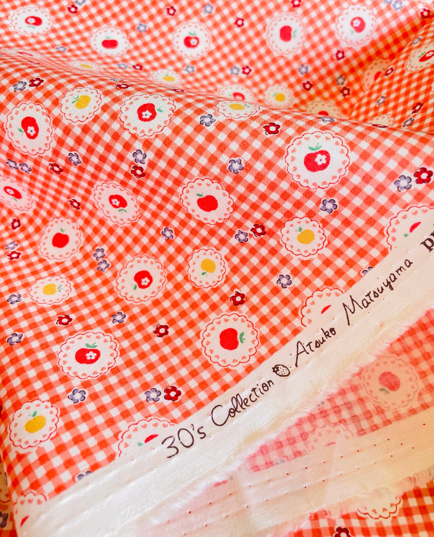 Atsuko Matsuyama - Apple Lace (orange)