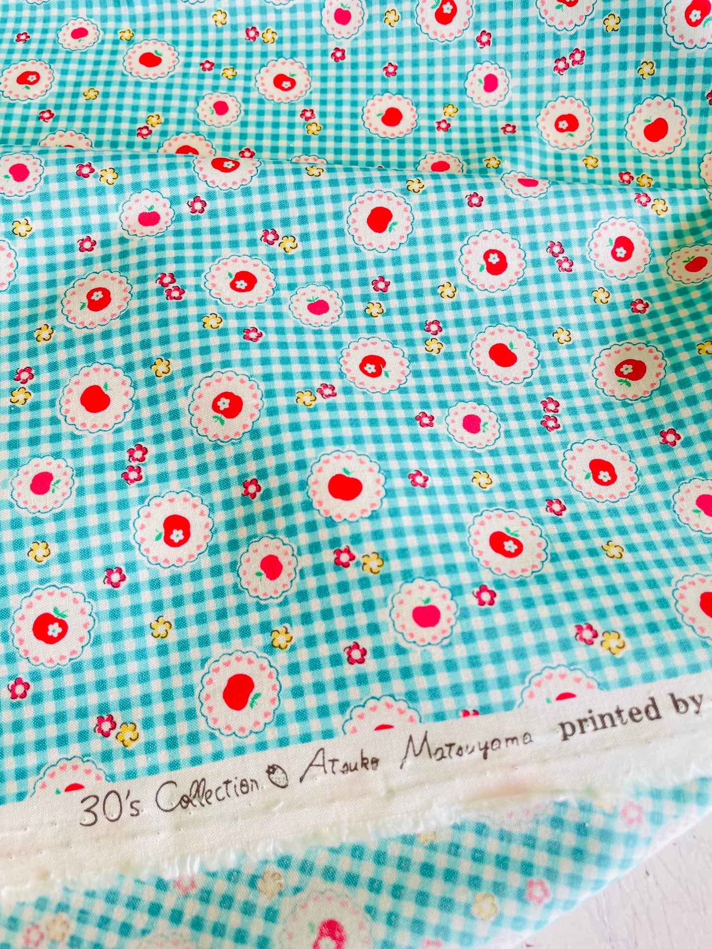 Atsuko Matsuyama - Apple Lace (turquoise)