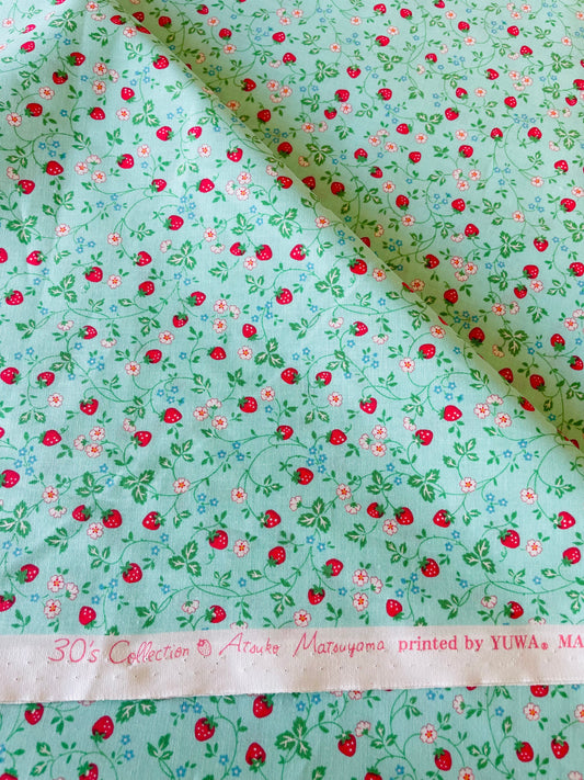 Atsuko Matsuyama - wild strawberry (turquoise)