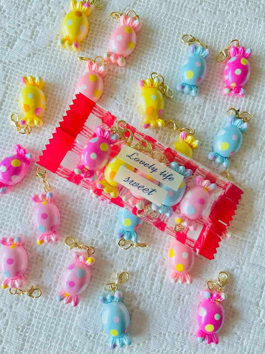 Zipper Charm -  Candy Pack