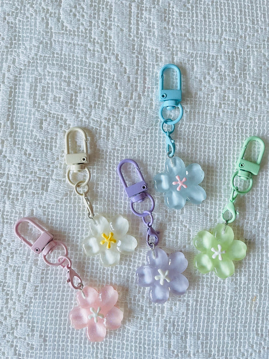 Zipper Charm -  Cherry Blossom bundle (5 PCS)