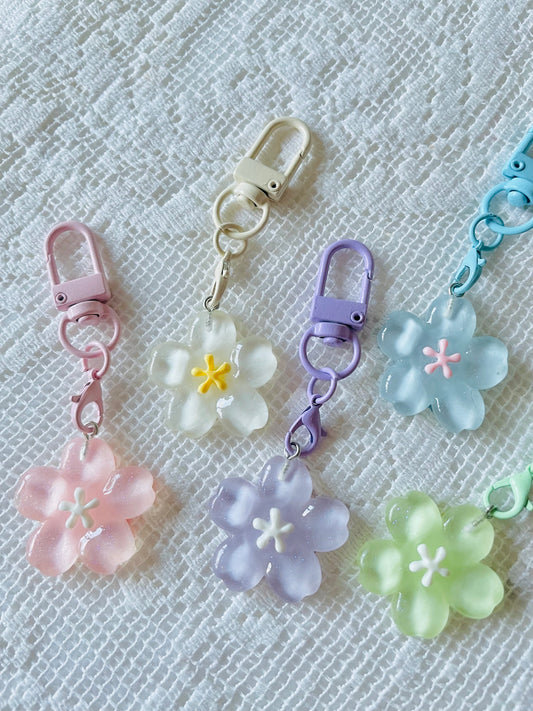 Zipper Charm -  Cherry Blossom bundle (5 PCS)