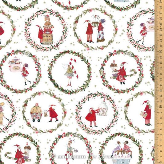 Acufactum-Christmas Santa Wreath