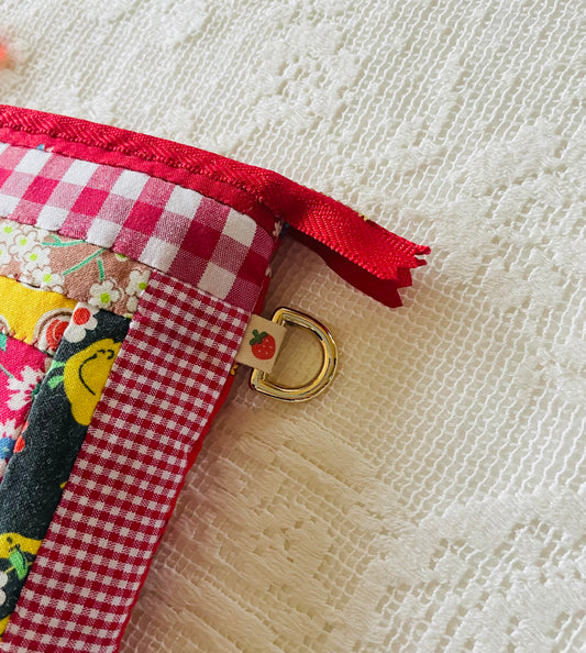 Sewing Kit -- Country Log Cabin Pouch