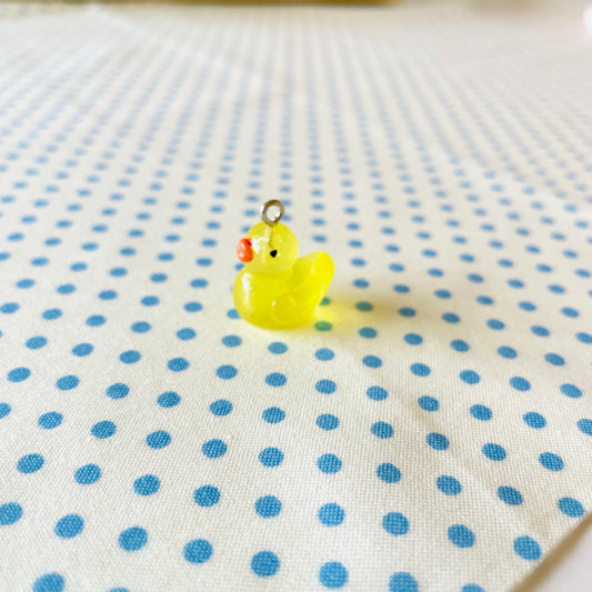 Zipper Charm - Little Duck (yellow)