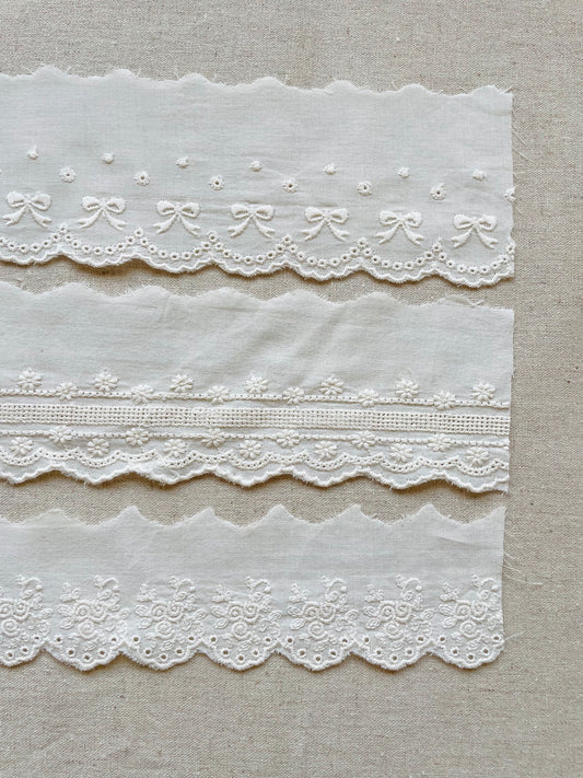 Embroidered Ribbon Set