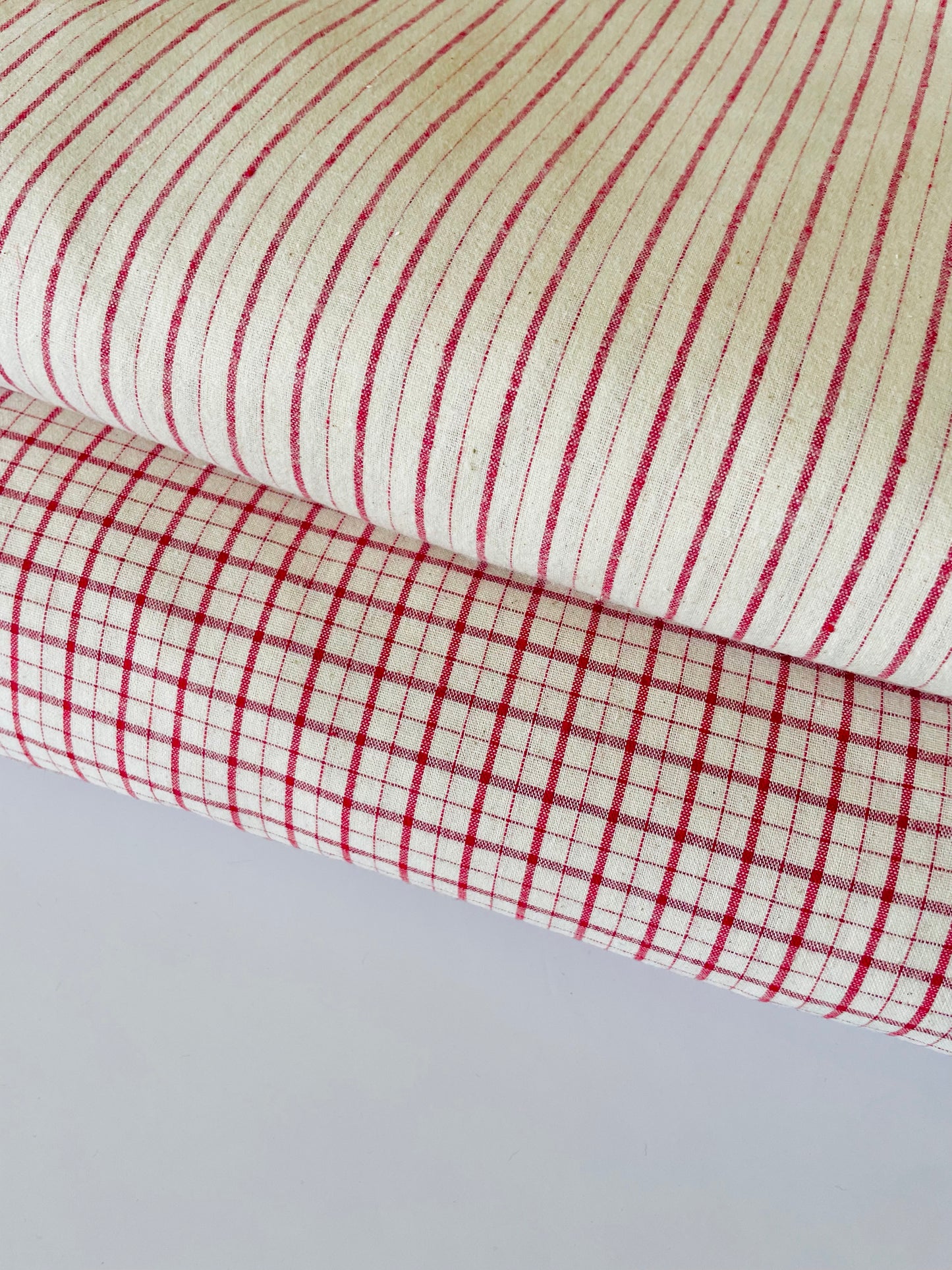 Fabric - Red Grid Bundle