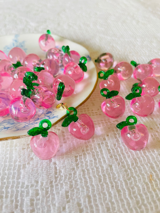 Zipper Charm - Classic Apple (light pink)