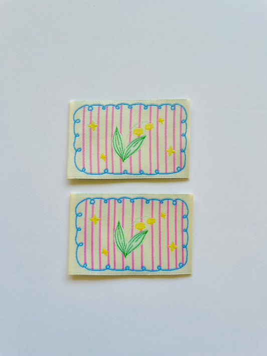 Sewing Label - Lily of Valley