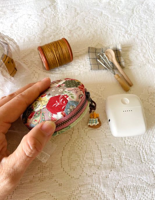 Sewing Kit - Macaron Purse: Little Hexies (80mm)