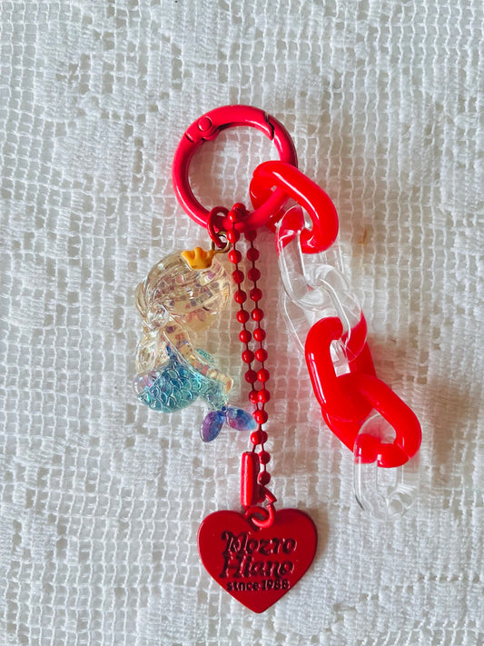 Zipper Charm -  Little Mermaid