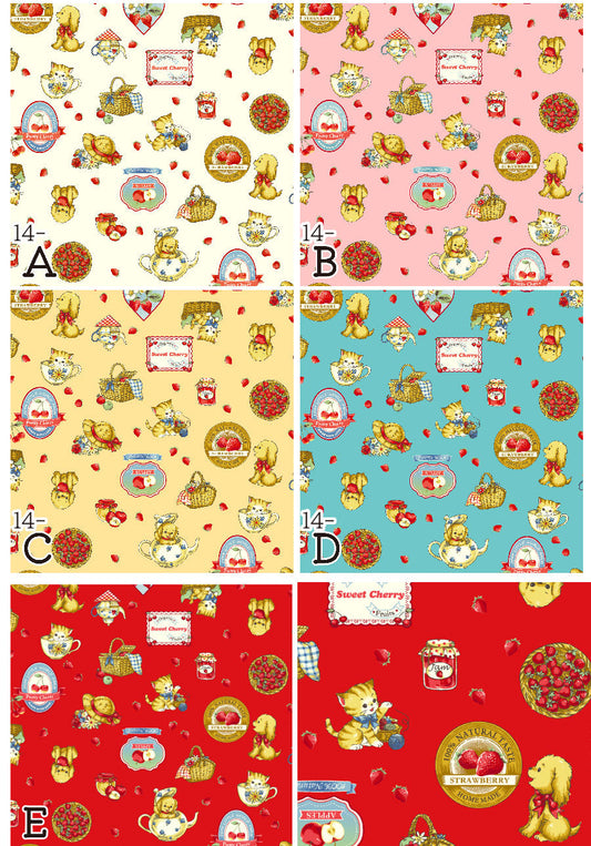 MARGARET & SOPHIE 6 - STRAWBERRY PICNIC (C, yellow)