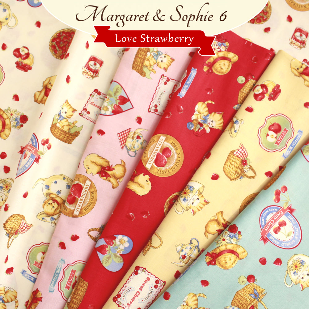 MARGARET & SOPHIE 6 - STRAWBERRY PICNIC BUNDLE