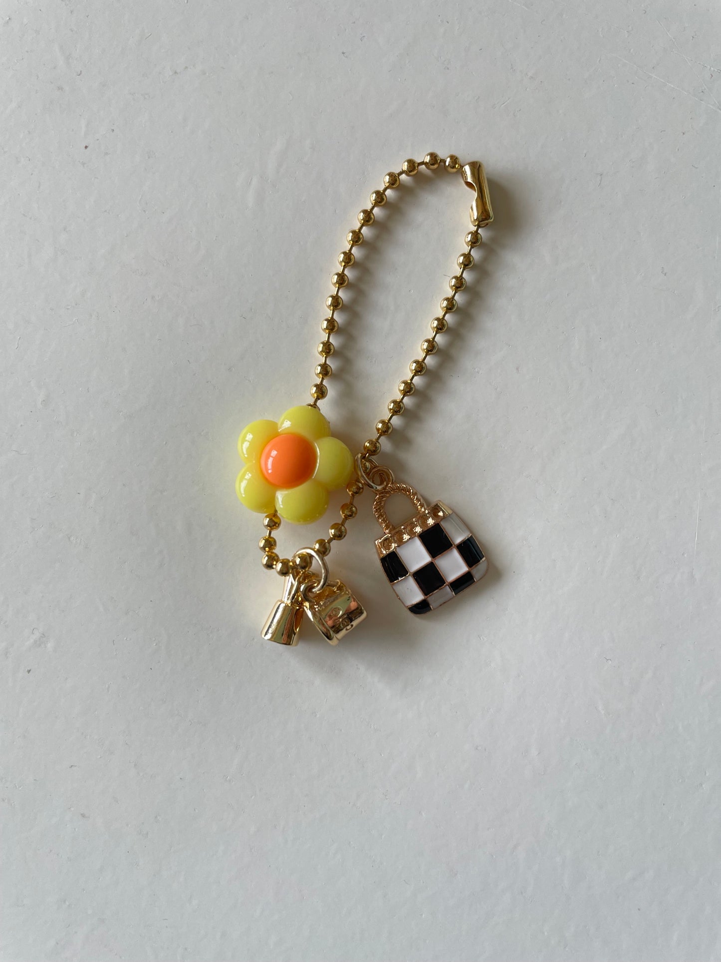 Zipper Charm - mini bag chain