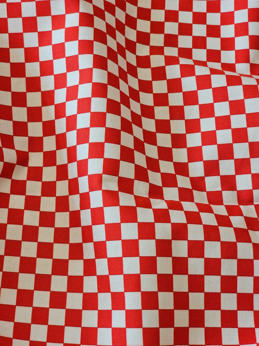 !! PRE ORDER !! Feedsack by Momnson- Red Grid