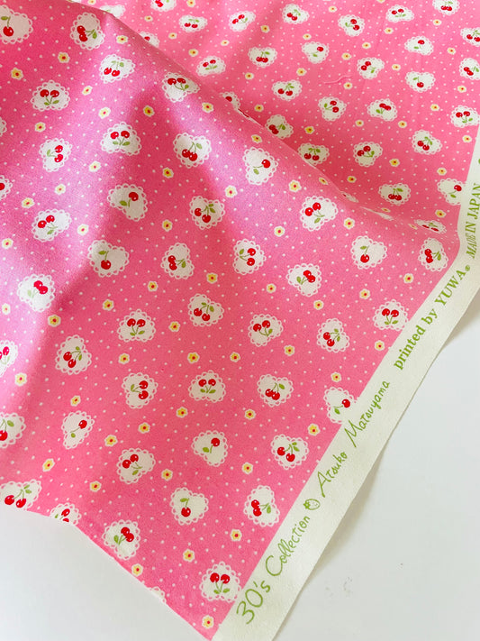 Scallop Cherry - Macaron Pink