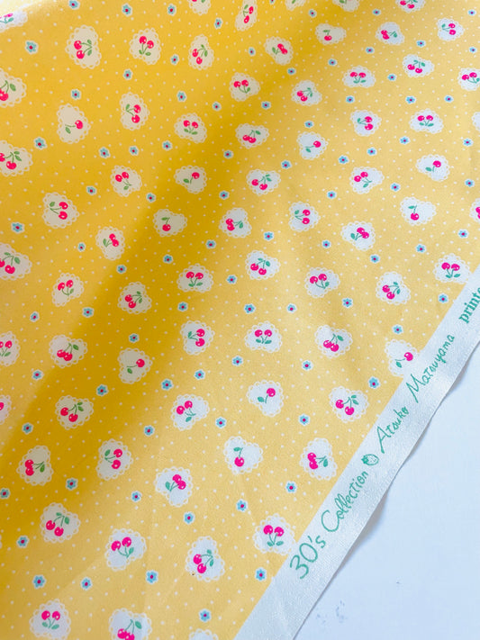 Scallop Cherry - Yellow