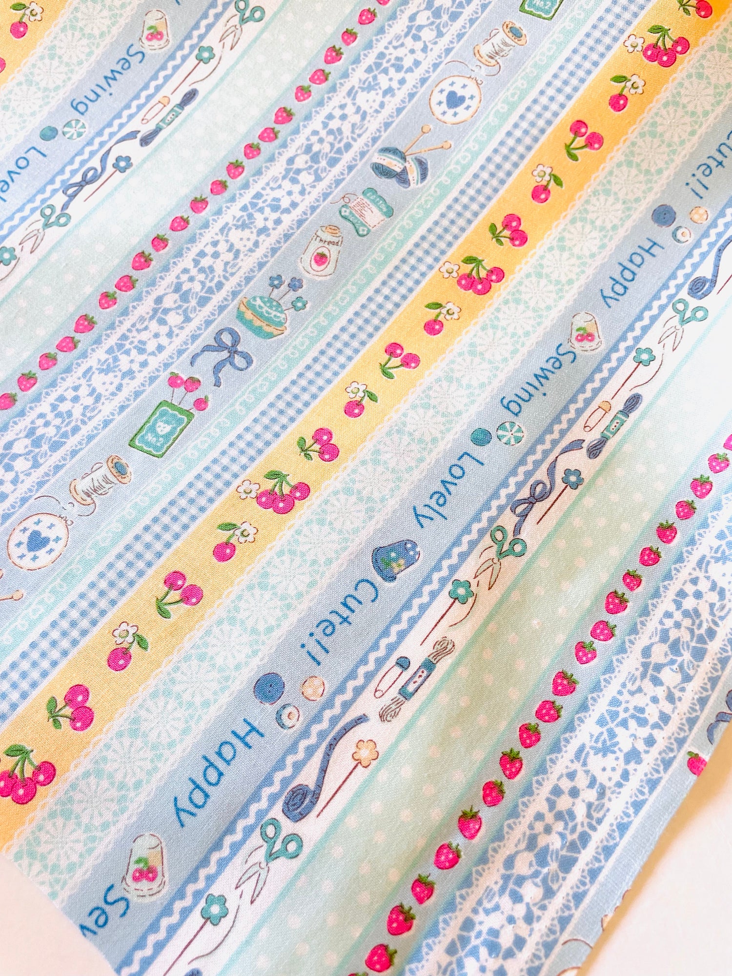 Sewing String Ribbon Sewing Ribbon (Blue) – Rose Garden Patchwork