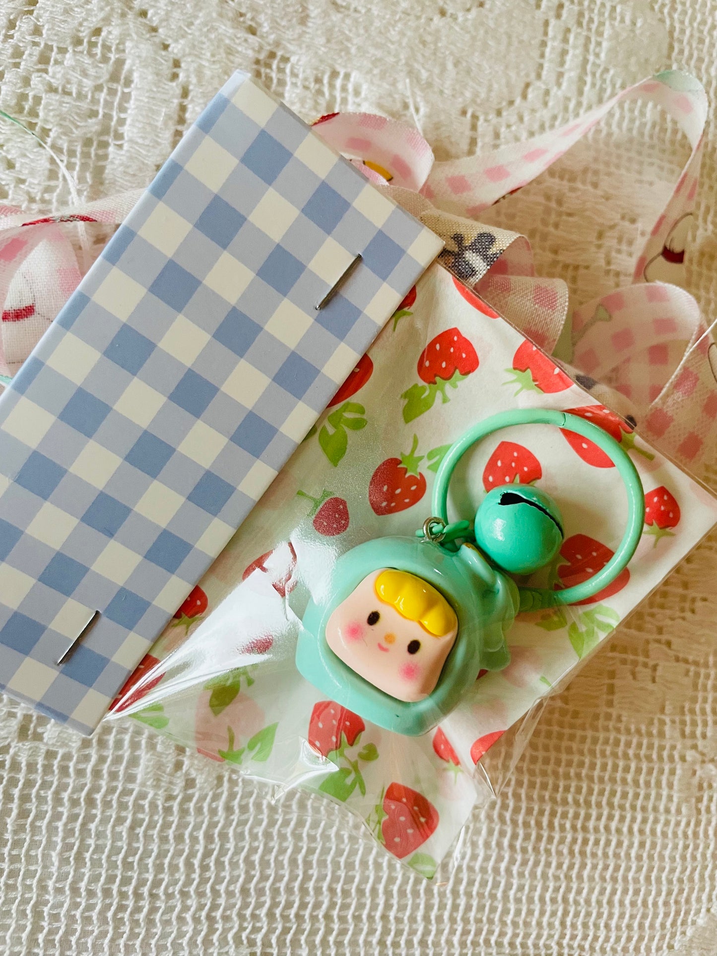 Zipper Charm -  sweet dolly (mint)