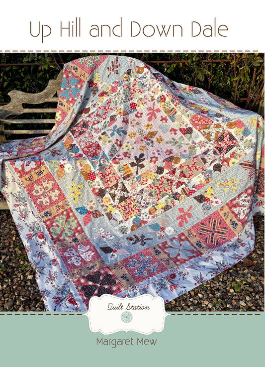 Sewing Kit - "Up Hill And Down Dale" Quilt by Margaret Mew is