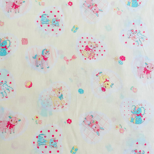 Baby Animal Heart - cream