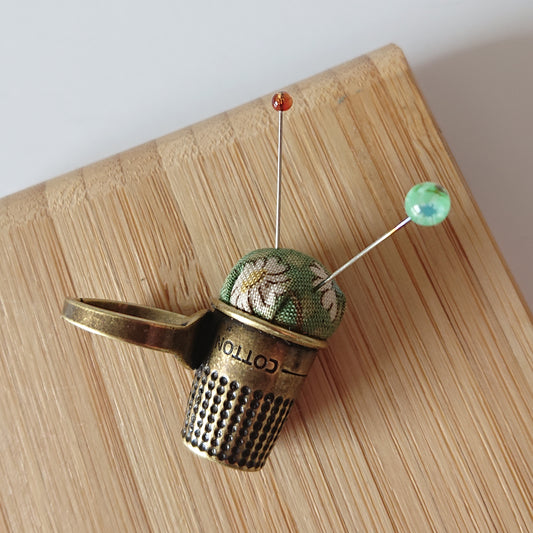 Little House Pincushion Ring (Bronze)