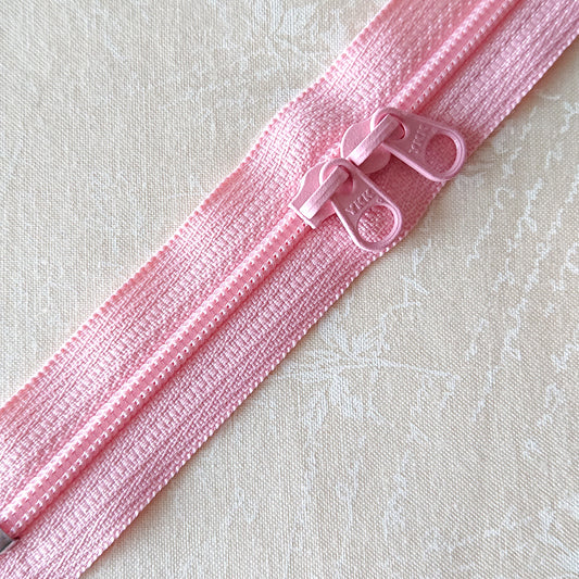 YKK Candy Color Zipper -- Light Pink(50cm/20in)