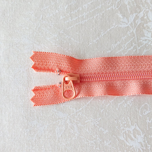 YKK Candy Color Zipper --Orange(15cm/6in)
