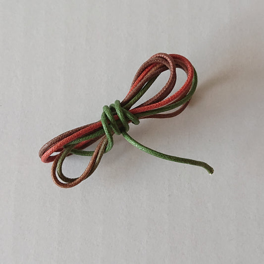 String/Cords- Radiant color (Green/wine/brown)