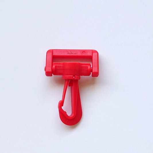YKK - Swirl Snap Hook (For 1" /25mm wide webbing) -- Red