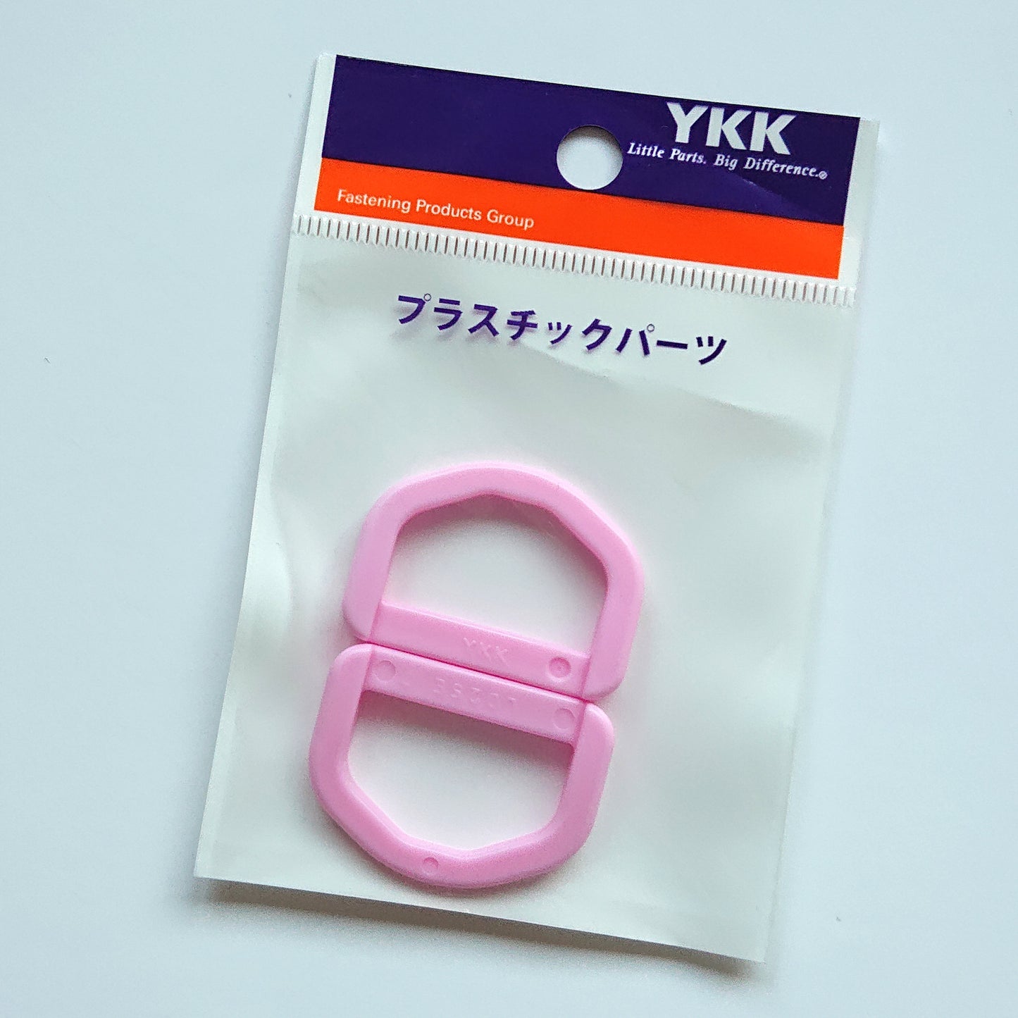 YKK - D ring (For 1"/ 25mm wide webbing) - Pink