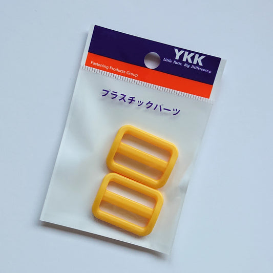 YKK - Slider (For webbing 26mm wide) -- Yellow