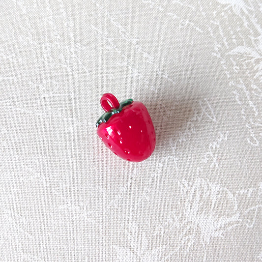 Zipper Charm - Classic Strawberry (Red)