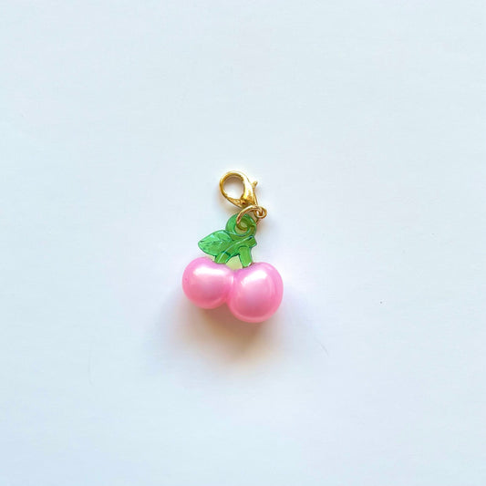 Zipper Charm - Classic Cherry (shining pink)