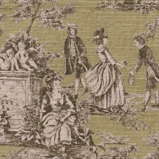 Coffession of Love -- Toile De Jouy (Green)