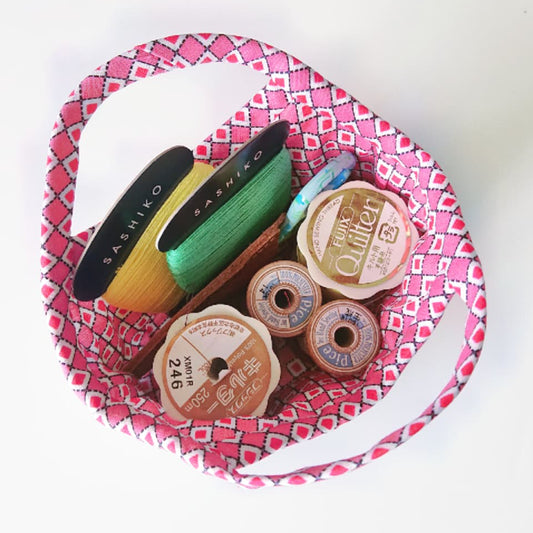SEWING PATTERN  - LITTLE LULU BASKET-PURSE (PDF DOWNLOAD)