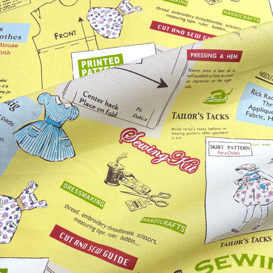 Dress making - yellow