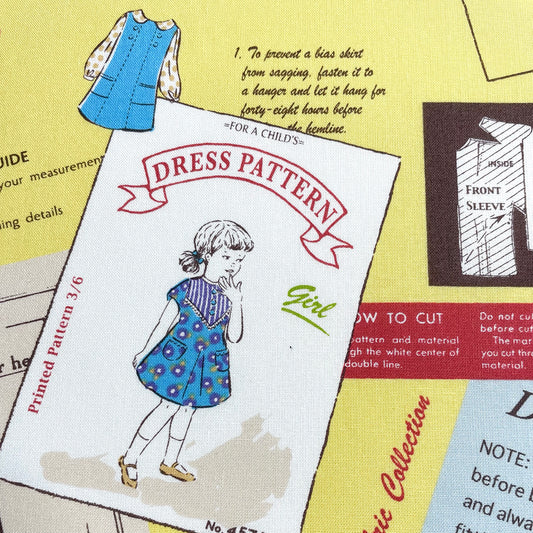 Dress making - yellow