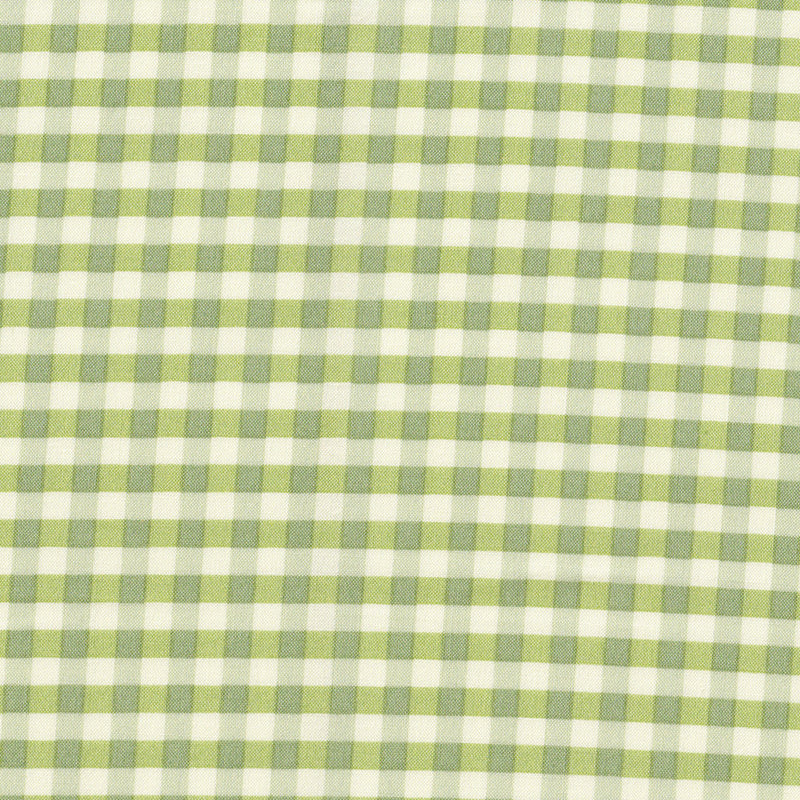 YUWA Basic Gingham - Olive Green