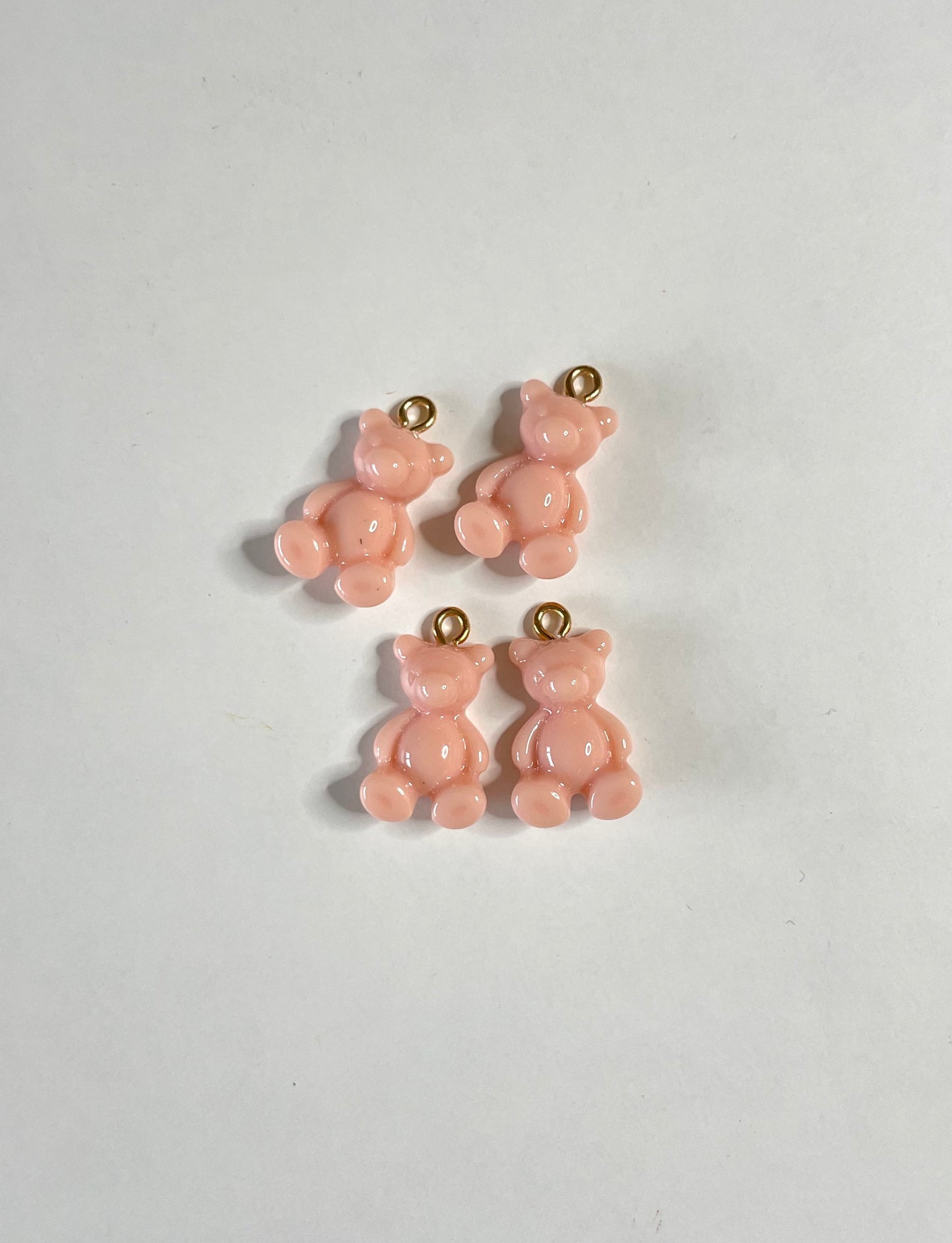 Zipper Charm - Gummy Bear (pink)