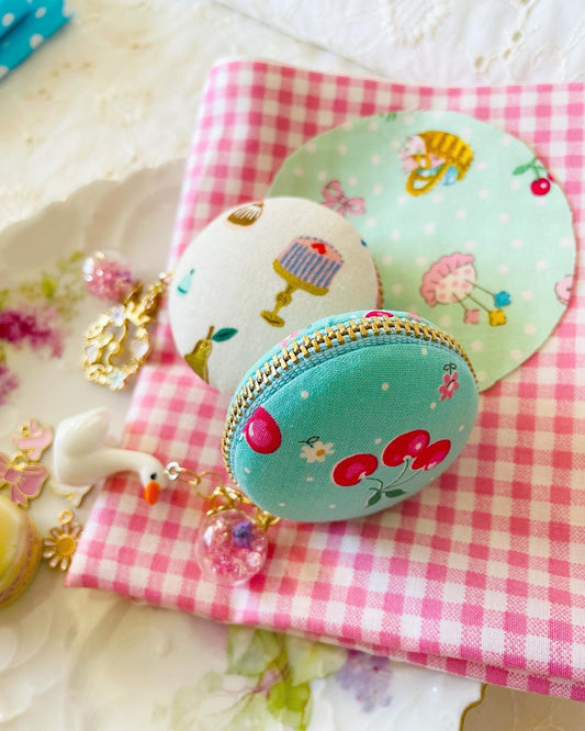 Sewing Pattern - Mini Macaron Purse (PDF)