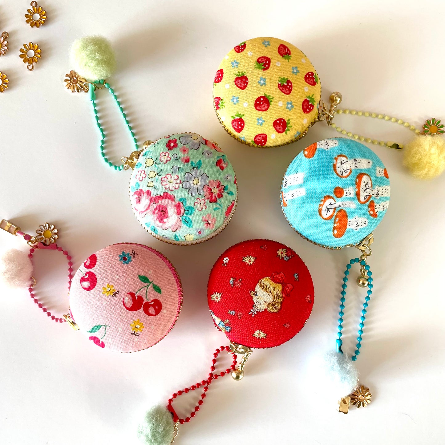 RainBow Mini Macaron Purse Bundle - Sewing Kit