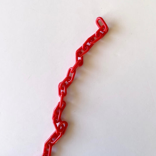 Plastic Chain - Red