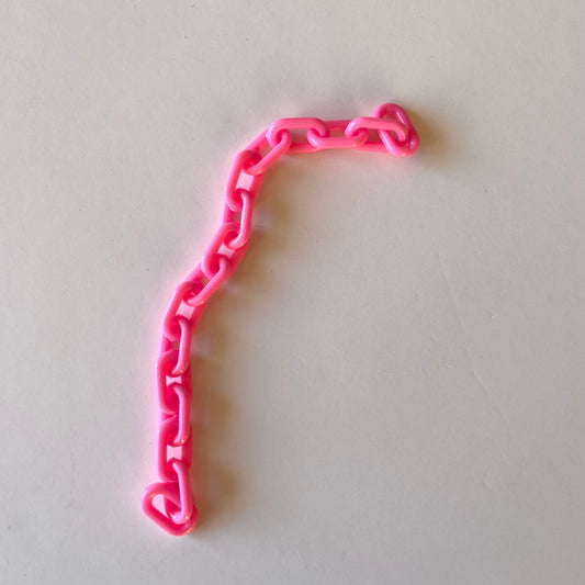 Plastic Chain - Pink